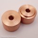Copper Triple Spacer for Convoy S2 and S6 Hosts - XP-L / XP-G2 / Nichia 219