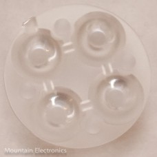 10623 Carclo Lens - 4-UP Quad Frosted Medium Spot Optic