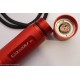 Convoy S2+ Flashlight Host - Red 