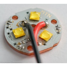 (3) CREE XP-G3 R3 4000K 90+ CRI LEDs on MTN 3XP COPPER MCPCB