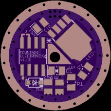 20mm Single-Sided FET Driver PCB - V1.13 - MTN-20DD