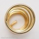 Gold Plated Spring 5mm TD, 8mm BD, 10mm H, 0.6mm WT