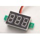 Mini DC Voltage Meter - 2.5V to 30V - Red Digital Readout